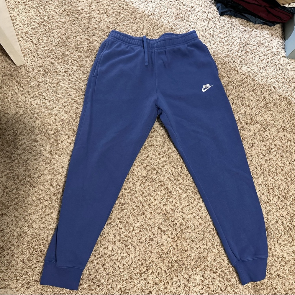 Blue Nike jogger